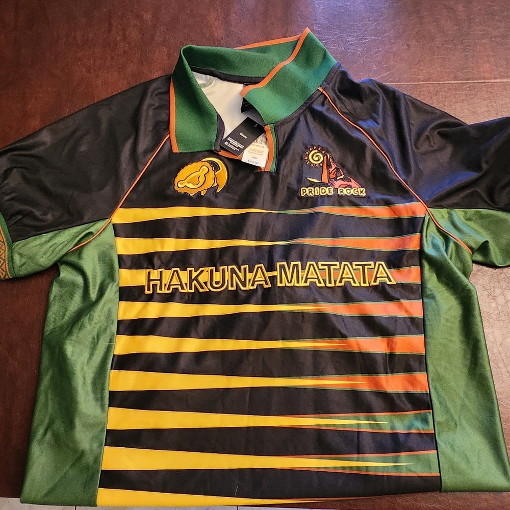 Her Universe Black and Green Hakuna Matata Jersey